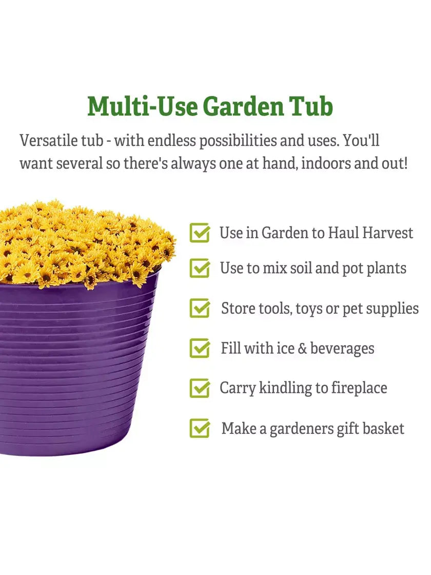 Colorful Tubtrug, 11 Gallon