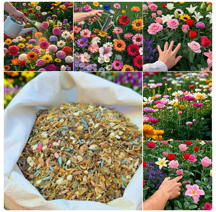 Heirloom Mixed Perennial Flower Seeds